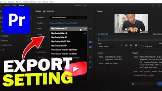 Adobe Premiere Pro Export Settings  Export Settings Premiere Pro [upl. by Finbar]