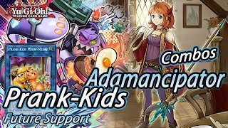 YuGiOh PRANKKIDS ADAMANCIPATOR COMBOSDECKLIST POST PHANTOM RAGE [upl. by Ecidnarb]