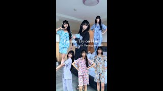 Pajamas Tryon Haul x Reviews ⭐️⭐️⭐️ [upl. by Fleda]