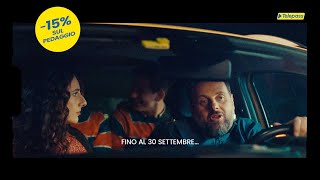 Con la promo estate Telepass Plus risparmi il 15 sui pedaggi estivi [upl. by Aicilihp]