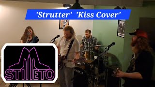 Strutter Kiss cover by Stilleto at Gallaghers Ale House 261024 [upl. by Akemit874]