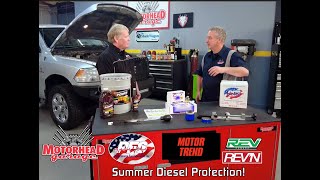 Motorhead Garage 2428 Seg 2 Performance Fuel Specialists Season Proof Your Diesel Engine [upl. by Kuehn612]