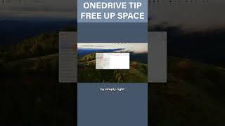 One Drive Top Tips  Free up Space amandalittlecott photoorganizing onedrive howto [upl. by Irtak]