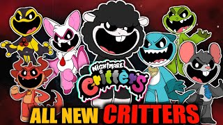 NEW NIGHTMARE CRITTERS  POPPY PLAYTIME CHAPTER 4 all new VILLIANS [upl. by Mehcanem]