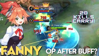 MLBB Fanny rebuff test in RG new season [upl. by Prager352]