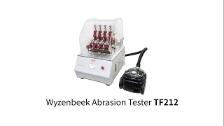 Wyzenbeek Abrasion Tester TF212 [upl. by Fatsug]