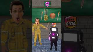 Level up with Teacher Pikotaro teaching Tv Man to read Pen Pineapple Apple Pen shorts memes [upl. by Wilhide]