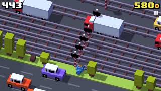 Crossy Road  Hipster Whale High Score 716 [upl. by Randolf]