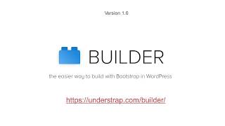 US BUILDER v1 Guide  Bootstrap Home Page [upl. by Cj]