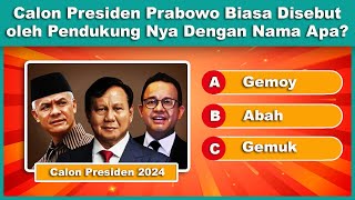 🛑 KUIS PEMILU CALON PRESIDEN 2024  Cerdas Cermat Indonesia [upl. by Juana]