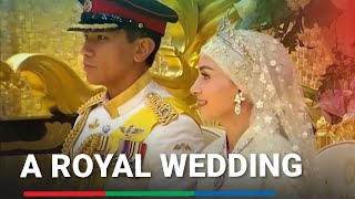 Brunei celebrates princes wedding with royal ceremony parade  ABSCBN News [upl. by Nelle970]