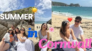 Summer Vlog ☀️ Porthcurno Beach  My Birthday gift unboxing  Lands end Cornwall  Tibetan Vlogger [upl. by Ghassan]