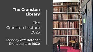 Cranston Library Lecture 2024  October 22  1930 [upl. by Isewk]