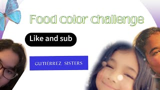 Food color challenge food challenge smallyoutuber love fun [upl. by Lacefield]