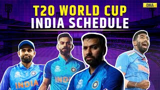 T20 World Cup 2024 Schedule Indias Match Fixtures Dates And Venues  All You Need To Know  T20WC [upl. by Citarella861]