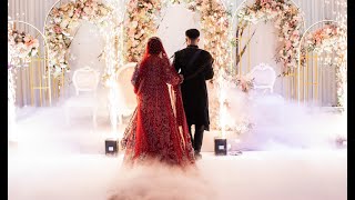 Zaynah amp Yasir  Pakistani Luxury Wedding Highlight  Muslim Nikkah Highlight Meridian Grand [upl. by Mila]