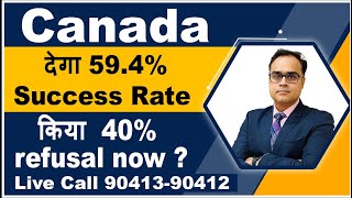 Canada देगा 594 Success Rate I Canada give approximate 40 refusal [upl. by Sigsmond706]