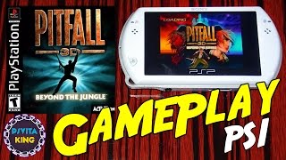 PSX Pitfall 3D Beyond the Jungle PS1PSOnePSP Go GamePlay 4K [upl. by Hun]