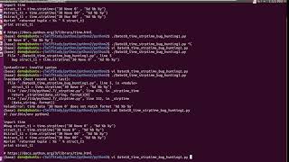 python2 time strptime bug hunting ValueError time data does not match format d b y [upl. by Livia357]