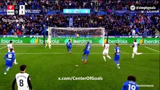 Arambarri amp Barrenechea Goal  Getafe Vs Valencia 11 All Goals Results amp Extended Highlights 20 [upl. by Perkins]