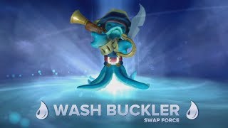 Wash Buckler  Skylanders Swap Force Gameplay [upl. by Asert274]