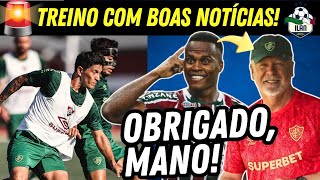 MAIS UM GRANDE MOTIVO PARA AGRADECER A MANO MENEZES  BOAS NOVAS NO TREINO [upl. by Emlin]