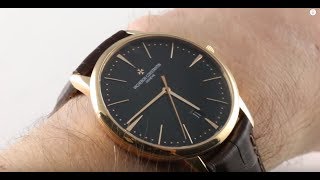 Vacheron Constantin Patrimony 85180000R9166 Luxury Watch Review [upl. by Crowns]