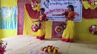 Rabindra dance Posh toder Dak diyeche by Riddhi posh toder song [upl. by Jorgan]