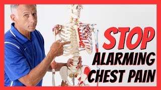 Best Costochondritis SelfTreatment No Meds STOP Alarming Chest Pain [upl. by Ermin]