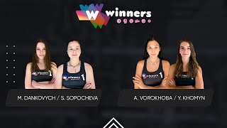 Winners Beach Volleyball Women M Dankovych  S Sopocheva  A Vorokhoba  Y Khomyn 15112024 [upl. by Arabeila]