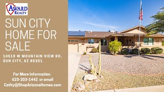 Sun City Home for Sale at 10518 W Mountain View RD Sun City AZ 85351 [upl. by Stelu]