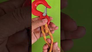 An essential and simple and easy knot that everyone needs diy knotting camping [upl. by Necyla]