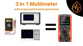 3in1 Digital Multimeter Oscilloscope Function Generator  LG303 [upl. by Roanne]