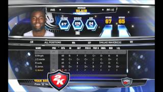 NBA 2K14 Official Roster Update 41814 Hot and Cold Streaks  Sig Skills  Injuries [upl. by Ivie]