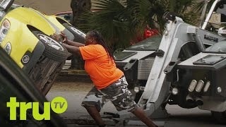 South Beach Tow  Rapping Smart Car Owner Makes Stupid Mistake [upl. by Fritzsche]