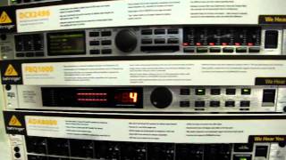 NAMM 2011  Rackmount gear and XENYX XL3200 [upl. by Allwein694]