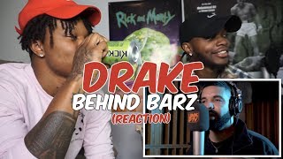 Drake  Behind Barz  Link Up TV  REACTION [upl. by Mclaurin736]