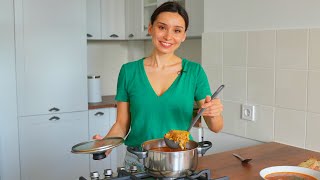 Настоящий БОРЩ Готовит украинка Мой семейный рецепт вкусного украинского борща [upl. by Shelagh]