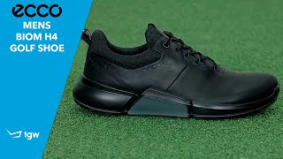 ECCO Biom H4 Golf Shoes Overview by TGW [upl. by Oaoj]