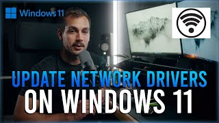 Slow Internet Fix How to Update Network Drivers on Windows 11 [upl. by Oznecniv]