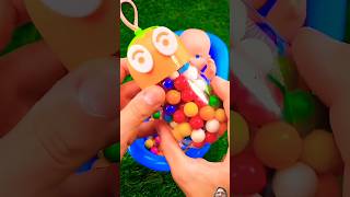 bathtub candy satisfying gumball howto mixingcandy slime toys chocolate [upl. by Changaris]