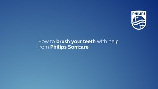 How to brush your teeth with help from Philips Sonicare [upl. by Claire]