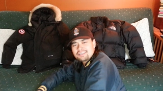 275 North Face Nuptse 700 VS 800 Canada Goose Chilliwack FULL InDepth REVIEW [upl. by Johanan450]