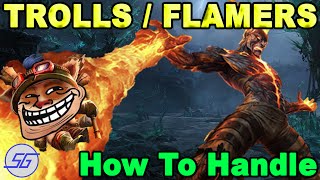 Trolls Flamers  How To Deal With Them  League of Legends [upl. by Bathulda31]