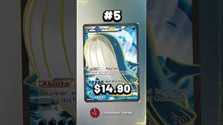 Top 5 Wailord Pokemon Cards [upl. by Colwen71]