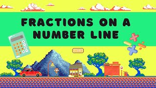 📗 Fractions on a Number Line ✏️  Fast and Simple [upl. by Namyh285]