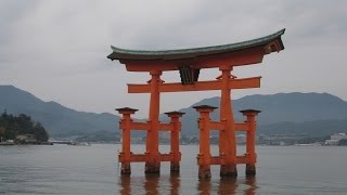 Itsukushima Shrine Floating Torii Gate on Japans Miyajima Island HD [upl. by French]