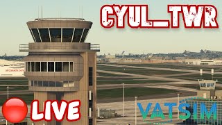 EVENT VATSIM ATC LIVE  MSFS  CYULTWR  ENFR  41 [upl. by Lorac]