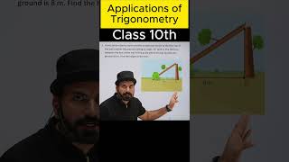 applications of trignometry class 10 short video series applicationoftrigonometry class10 [upl. by Ettenyar]