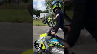 Dagje crossen automobile music bikelife short shorts quad wheelie funny funny challenge [upl. by Otrebide957]